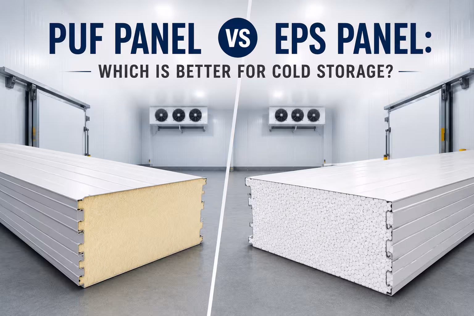 PUF Panel vs EPS Panel: Which Is Better for Cold Storage?