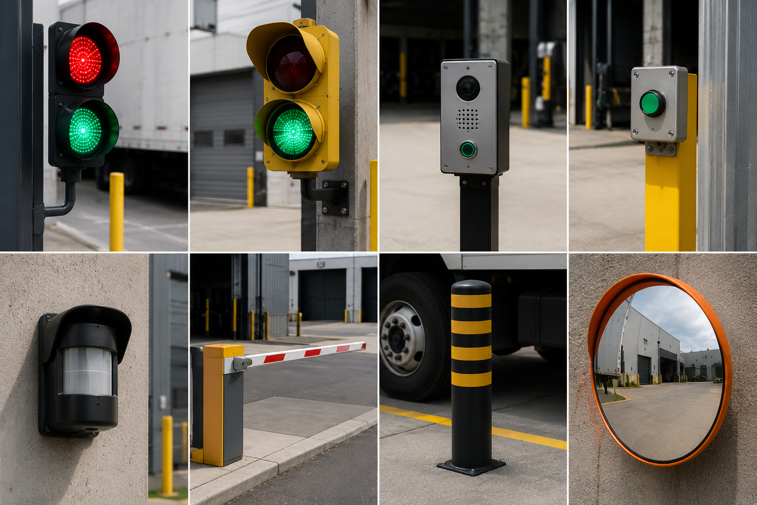 Traffic control options for loading bays