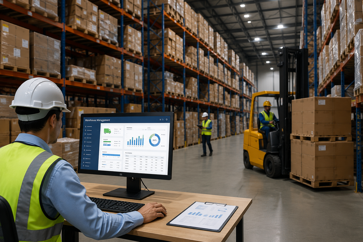 Warehouse project operations and performance monitoring